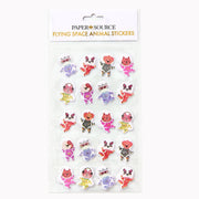 Flying Space Animal Sticker Sheet