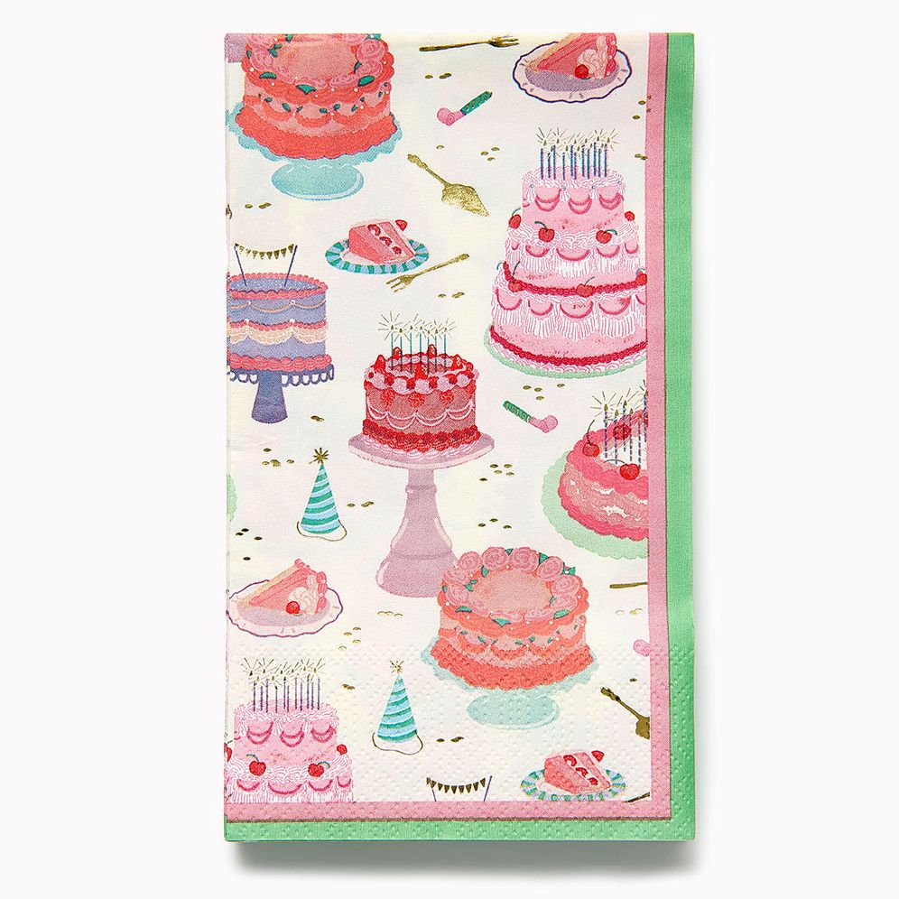 Vintage Cake Guest Napkin S/20
