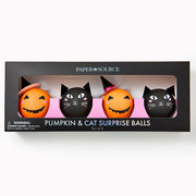 Halloween Cat and Pumpkin Surprise Balls