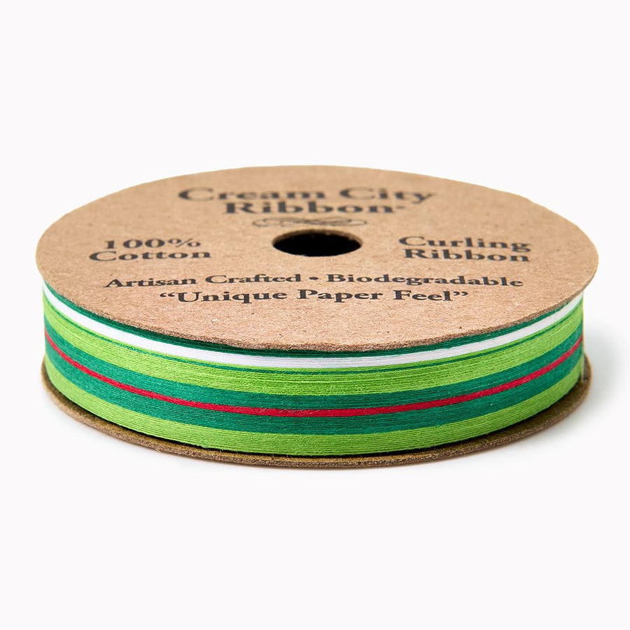 Holiday Stripe Curling Ribbon