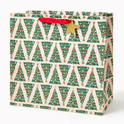 Festive Trees Large Gift Bag