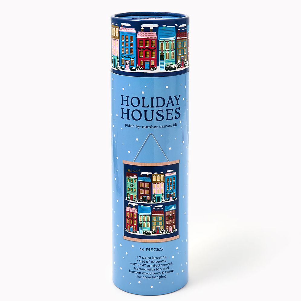 Holiday Village 11x14 Paint by Number Kit