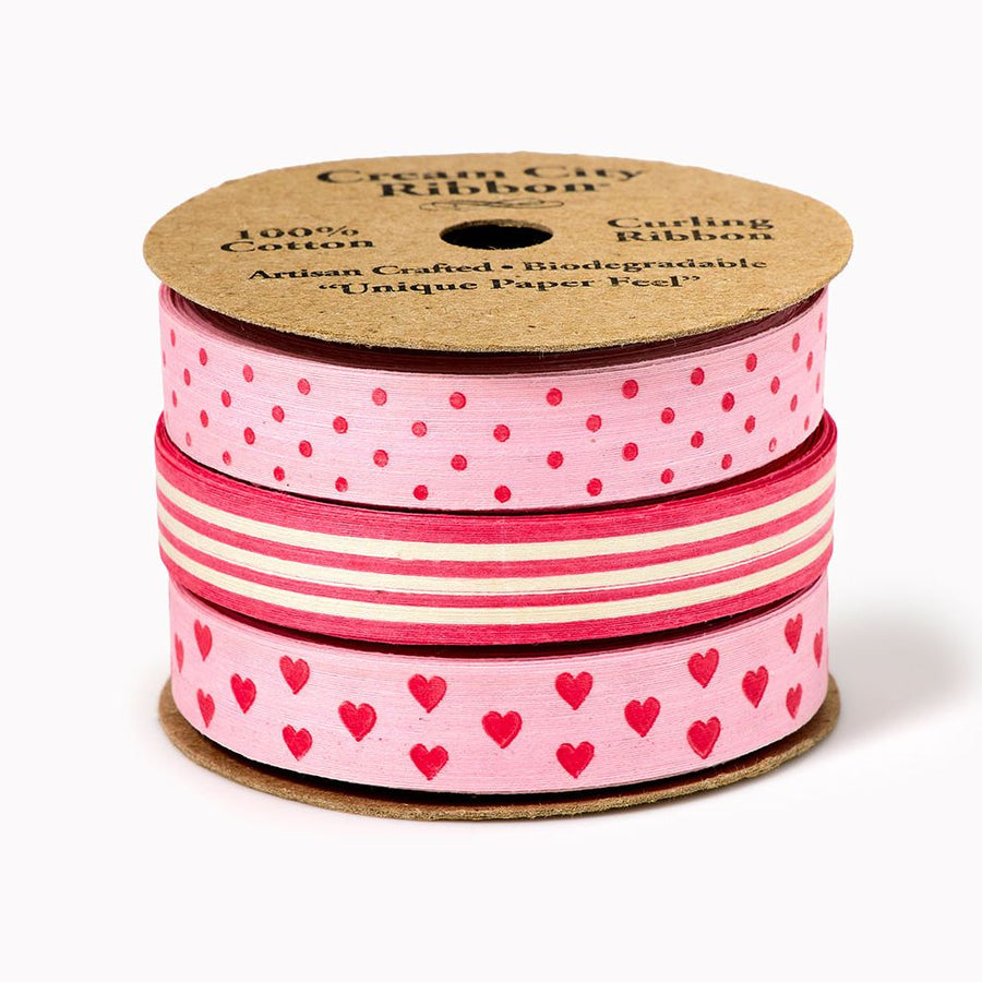 Valentine's Ribbon 1/2" 30YD S/3