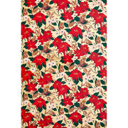 Winter Floral Foil Wrapping Paper