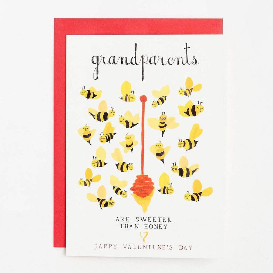 Sweet Grandparents Valentine Card
