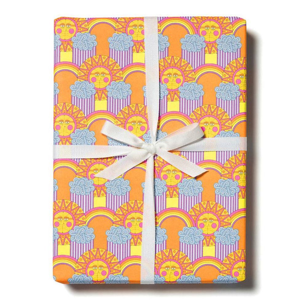 Sun & Rainbows Flat Wrap
