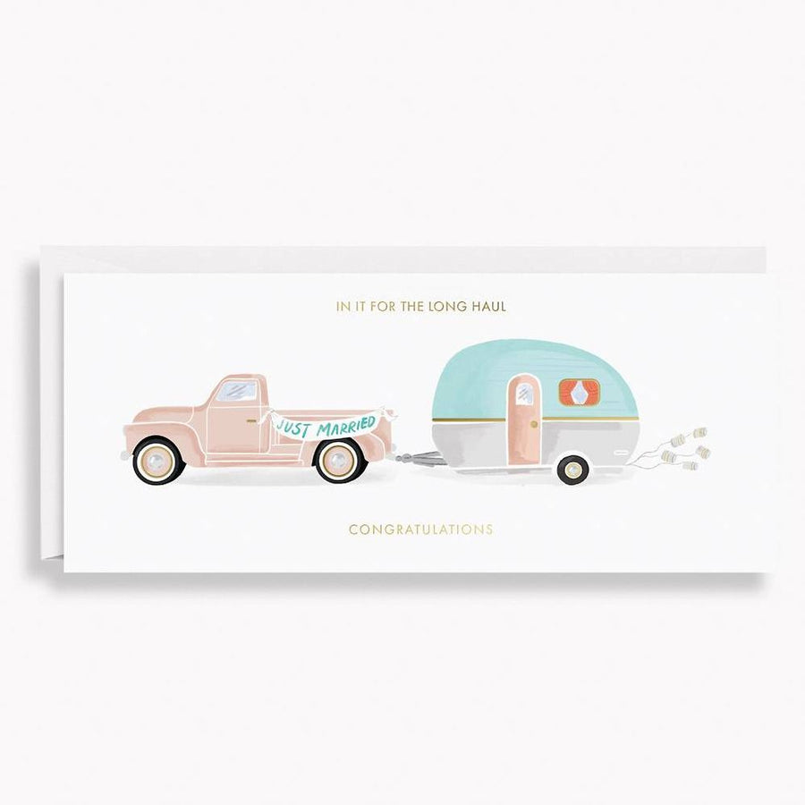 Long Haul Wedding Card