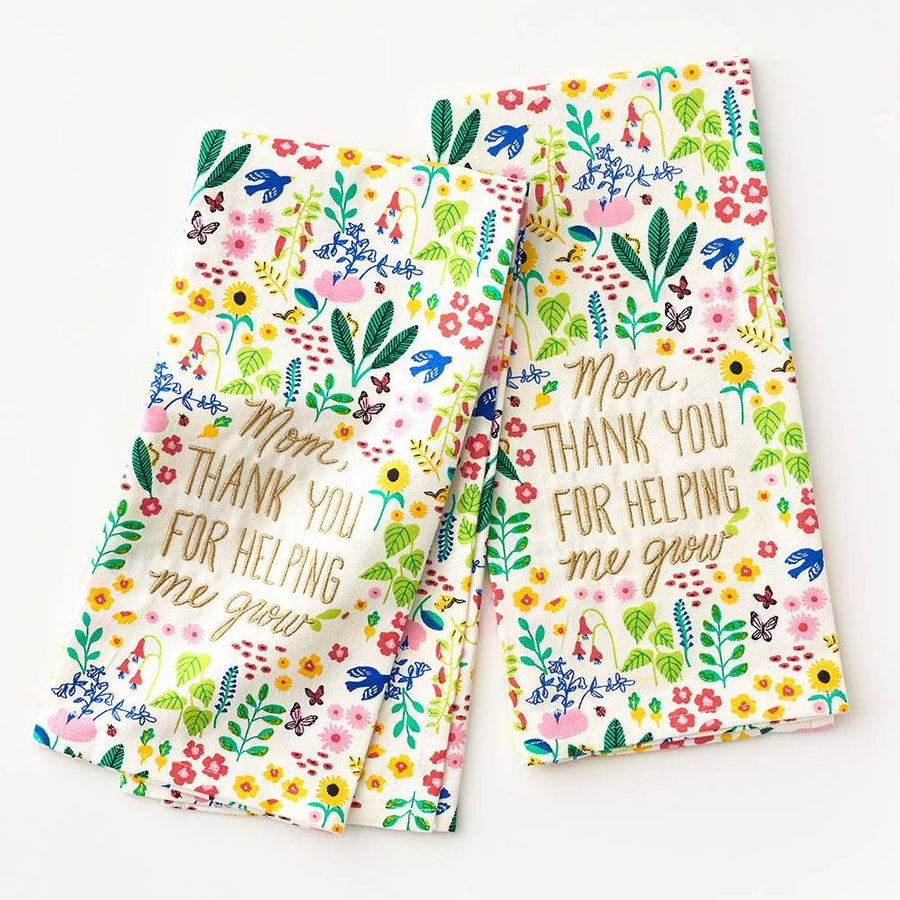 Helping Me Grow Garden Tea Towels