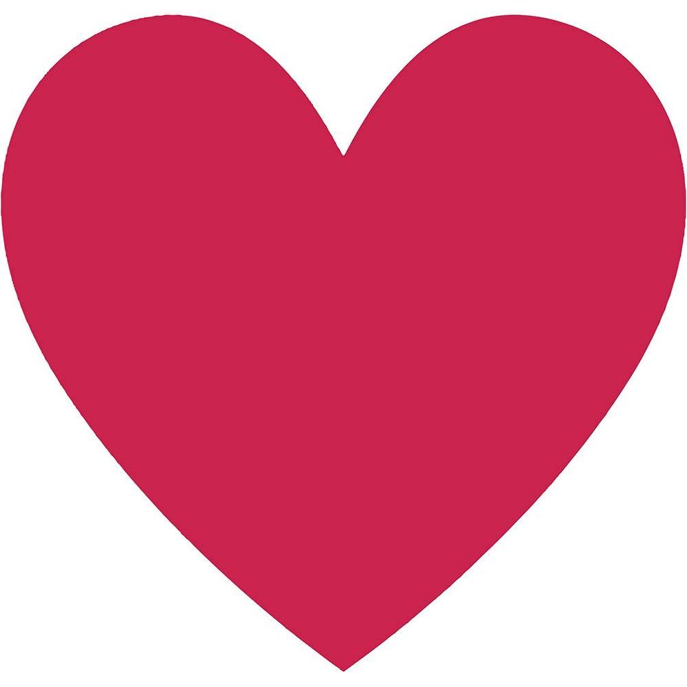 Solid Heart Stamp
