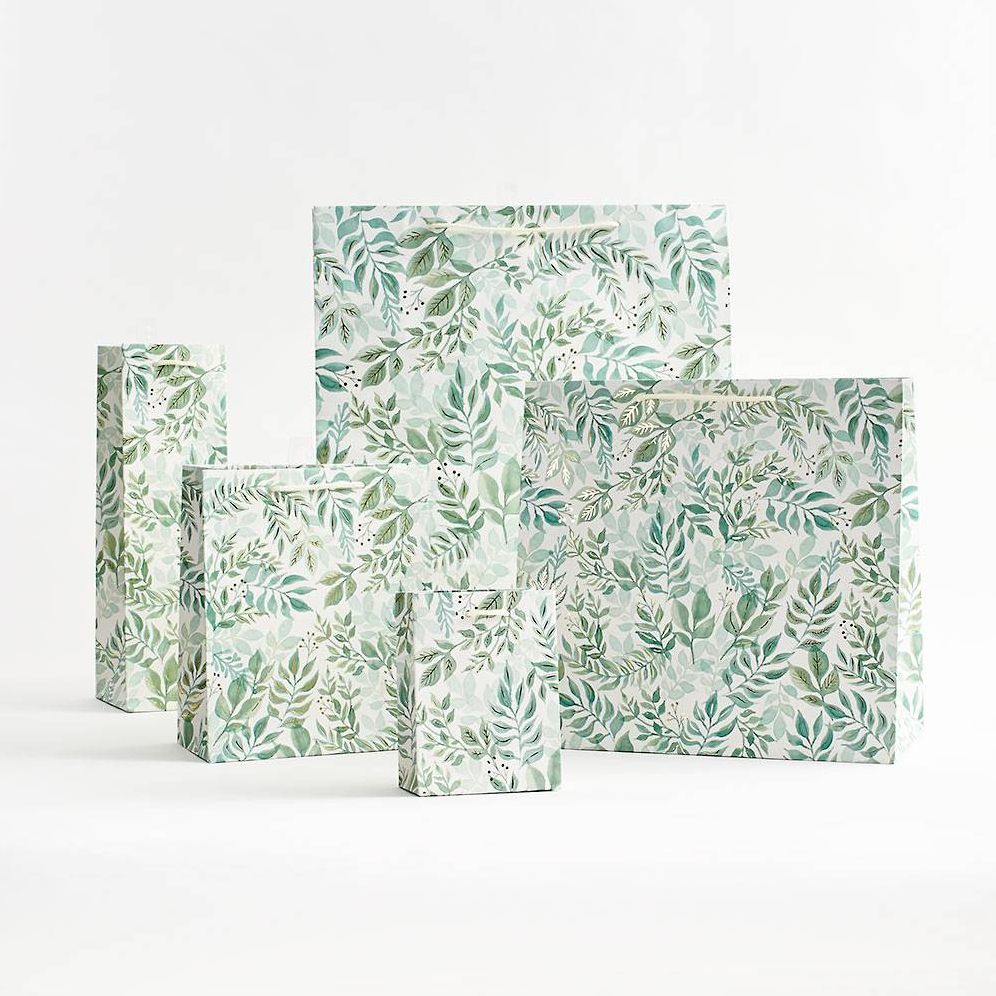 Small Watercolor Garden Gift Bag