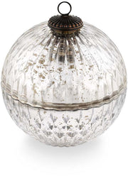 Balsam & Cedar Glass Ornament Candle