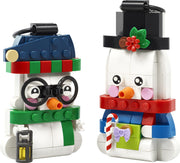 LEGO Snowman Ornaments 40812