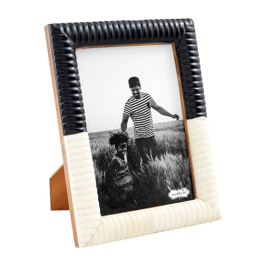 Ribbed Bone 5x7 Frame