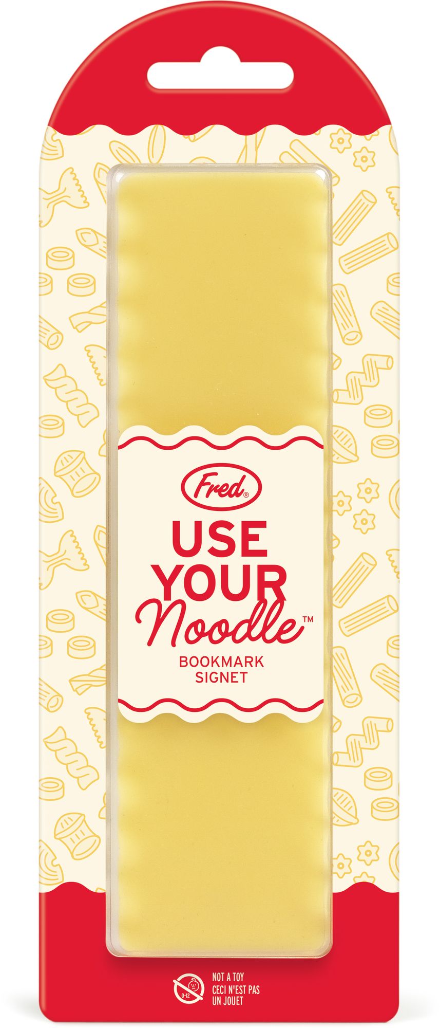 Fred Use Your Noodle - Lasagna Bookmark