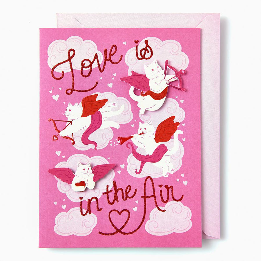 VAL OFF/EMBL A6 Cupid Cats FLD