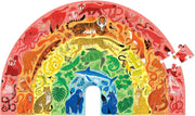 Rainbow of Animals 100 pc Shaped Puzzle