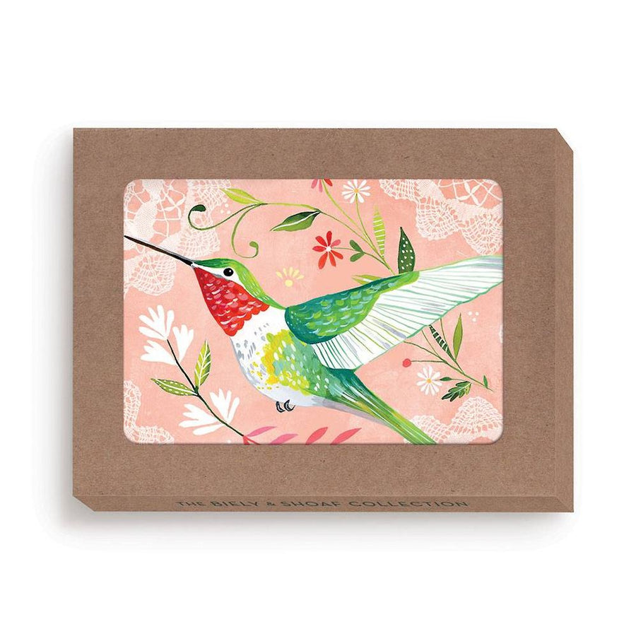 Hummingbird Stationery Set