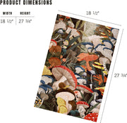 Woodland Mushrooms 1000 Piece Puzzle