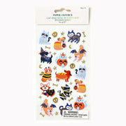 Cat and Dog in Costumes Sticker Sheet