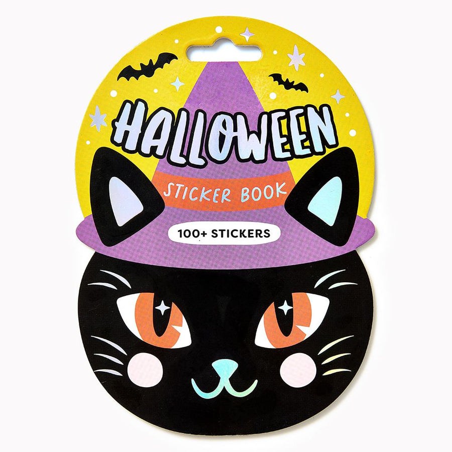 Halloween Cat Sticker Book