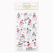 Jolly Snowmen Puffy Sticker Sheet