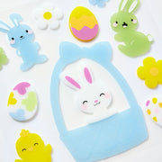 Easter Basket Window Gel Clings
