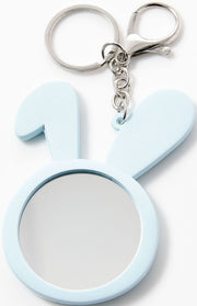 Mirrored Bunny Keychain