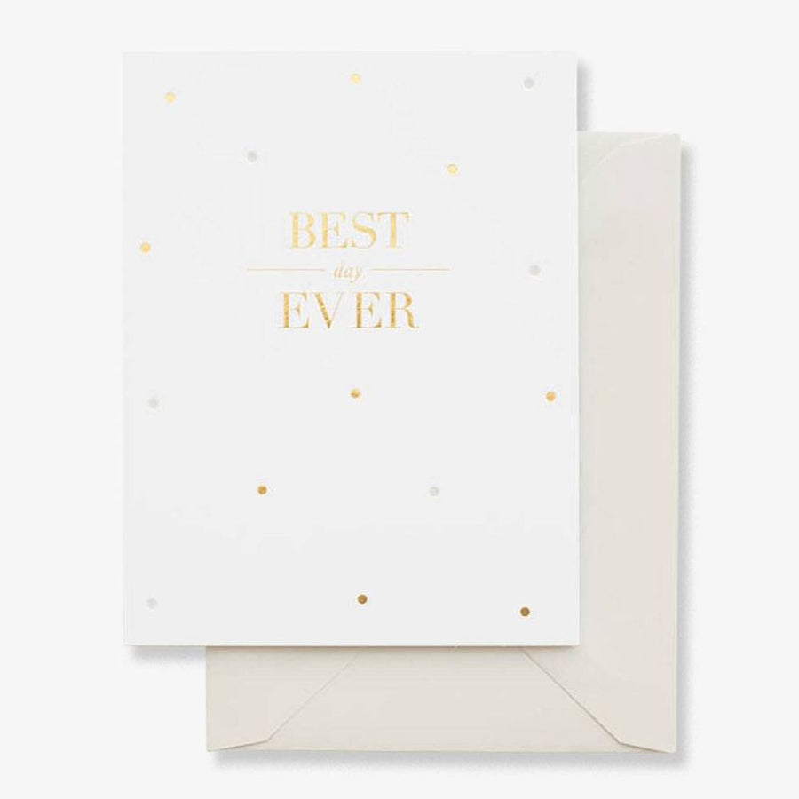 Best Day Ever Wedding Card