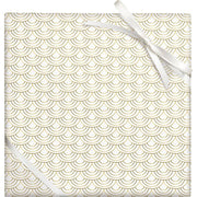 Art Deco Gold Foil Stone Wrapping Paper