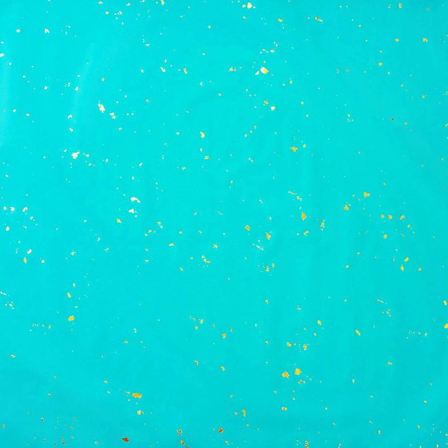 Blue & Gold Fleck Stone Wrapping Paper