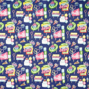 Neon Birthday Stone Wrapping Paper