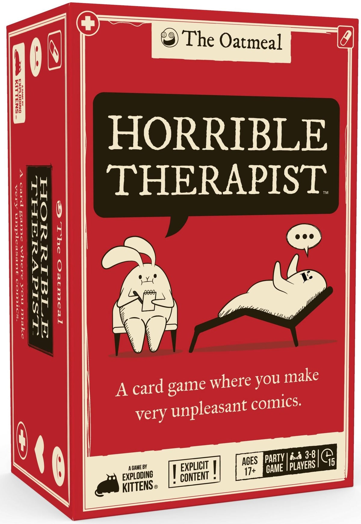 Horrible Therapist - The Oatmeal & Exploding Kittens (B&N Exclusive Edition)