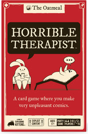 Horrible Therapist - The Oatmeal & Exploding Kittens (B&N Exclusive Edition)
