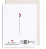 Heart Lollipops Valentine's Day Greeting Card