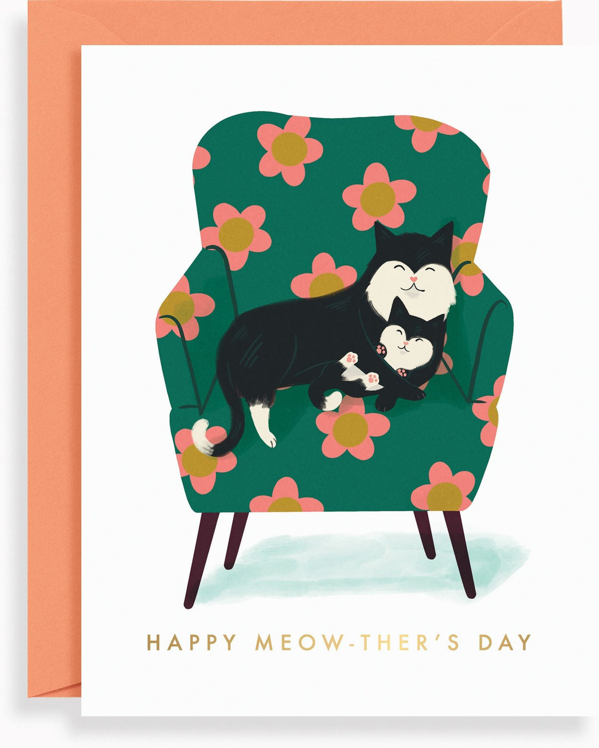 Mother's Day Greeting Card - Meow-ther's Day