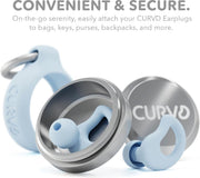 CURVD - Everday Earplugs - Light Blue