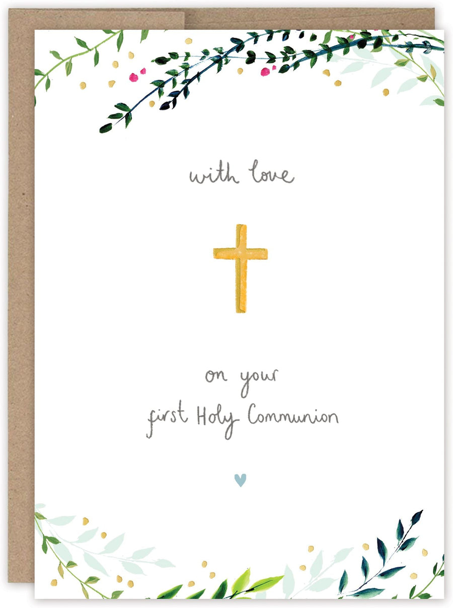 With Love Communion Card