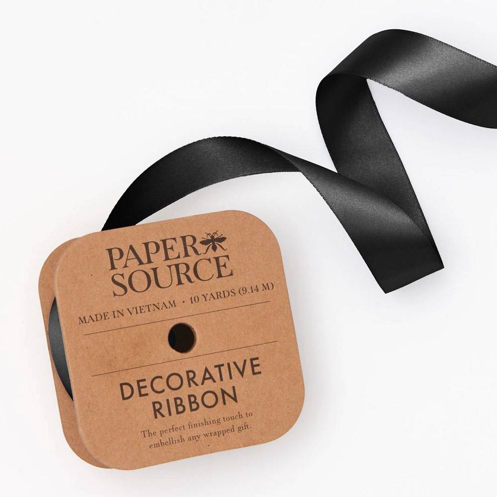 Satin Black 1" 10YD