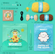Zara the Giraffe Learn to Crochet Kit