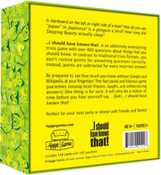 I Should Have Known That! Trivia Game
