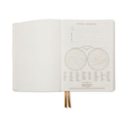 2026-2027 Rose Shadow Stripe Daily Planner