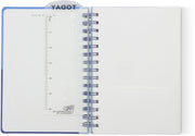 2027 Standard Issue Blue Color Block Weekly Desk Planner
