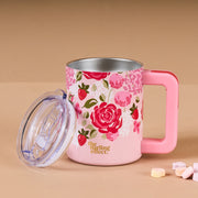 Rose Garden 14 oz Insulated Mug