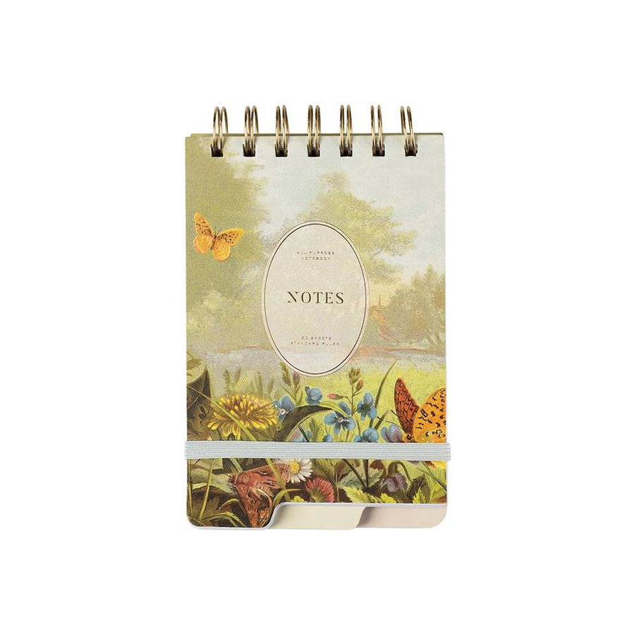 Butterfly Meadow Tabbed Spiral Notepad - Exclusive