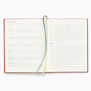 2026-2027 Paper Source Wild Roses Horse Weekly Desk Planner