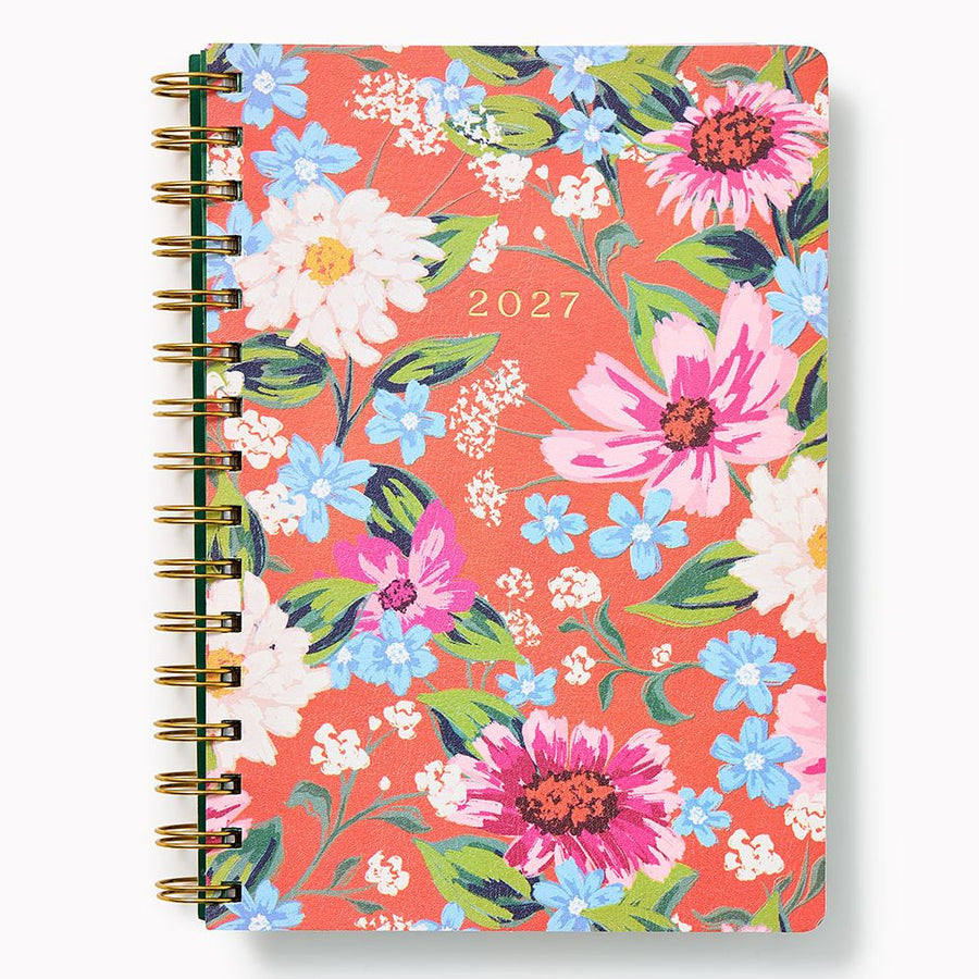 2027 Paper Source Prairie Fields Weekly Desk Planner