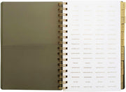 2027 Forage Pear Weekly Desk Planner