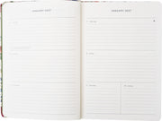 2027 Ivory Garden Monthly Desk Planner