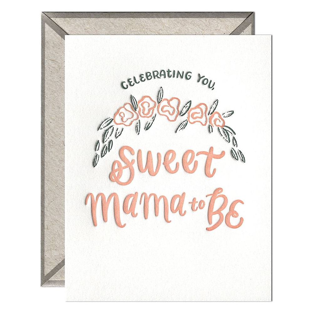 Mama To Be Baby Shower Card