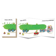 Big Dill Tri Fold Birthday Card